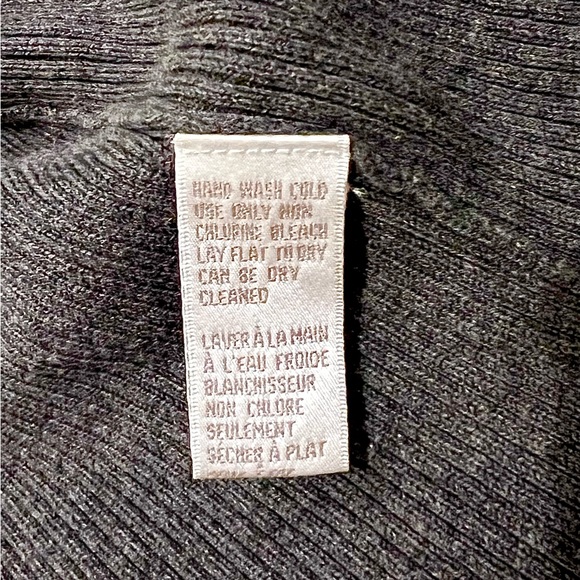 Jones New York Grey Cotton V-Neck Cardigan Sweater 2X - Picture 4 of 4